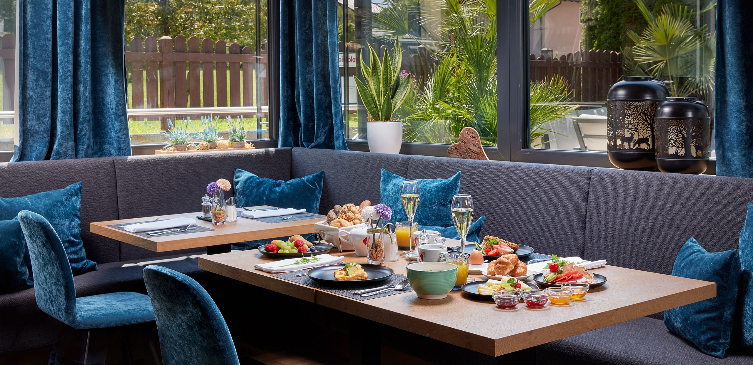 Frühstück im Hotel Sonnblick