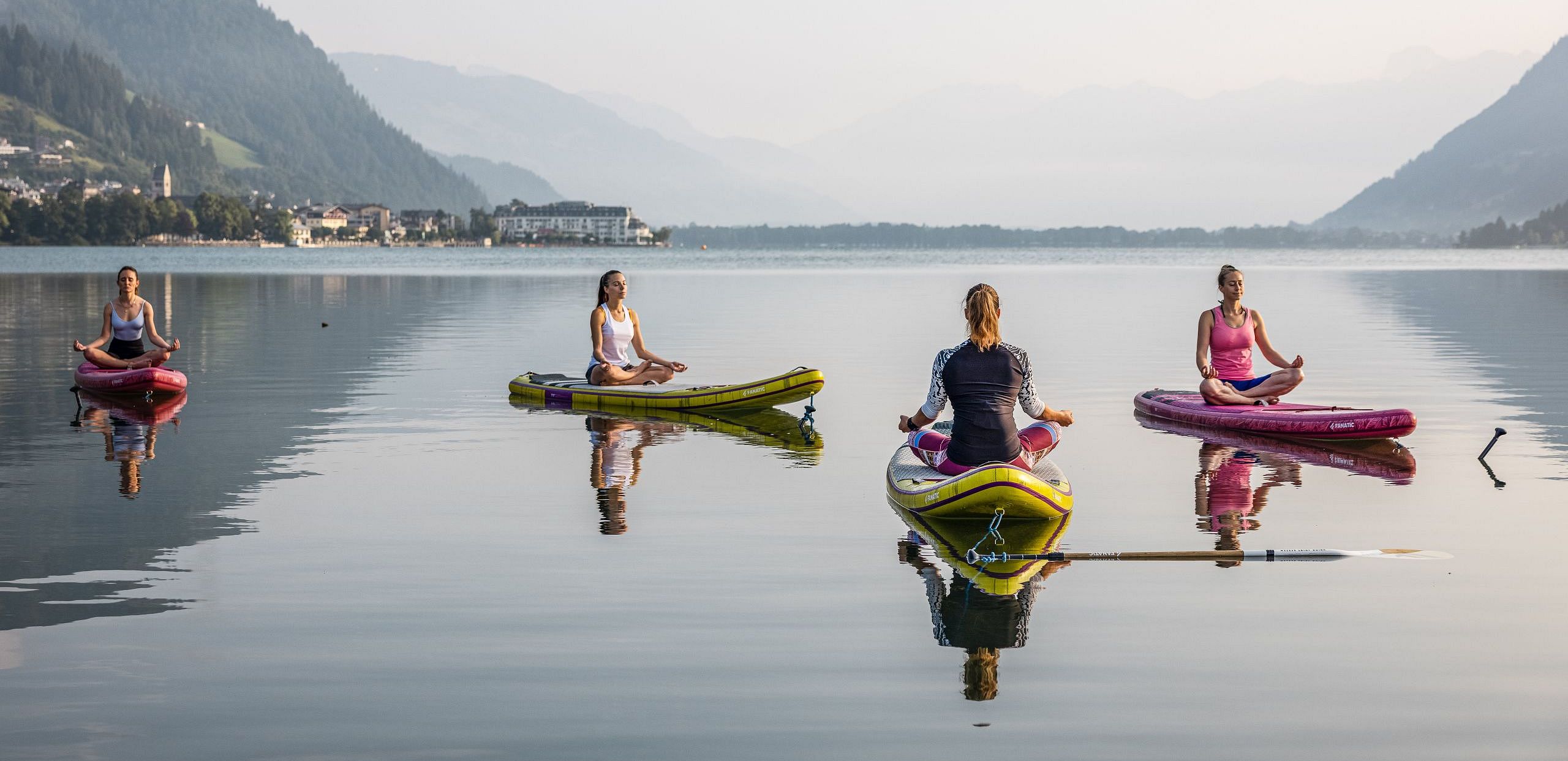 Stand Up Paddling am Zeller See