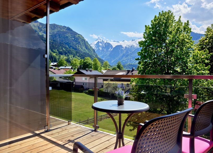 Ausblicke im Hotel Sonnblick in Kaprun