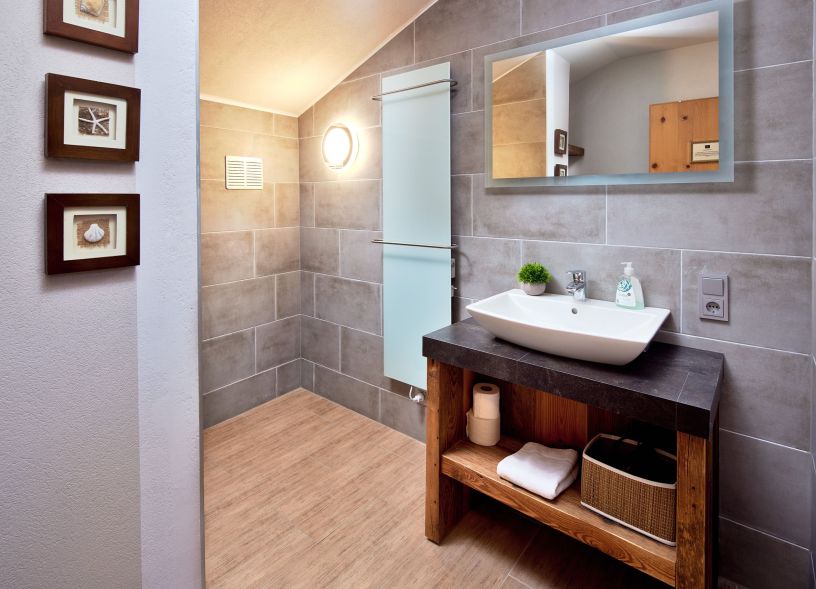 Badezimmer in den Apartmenteinheiten