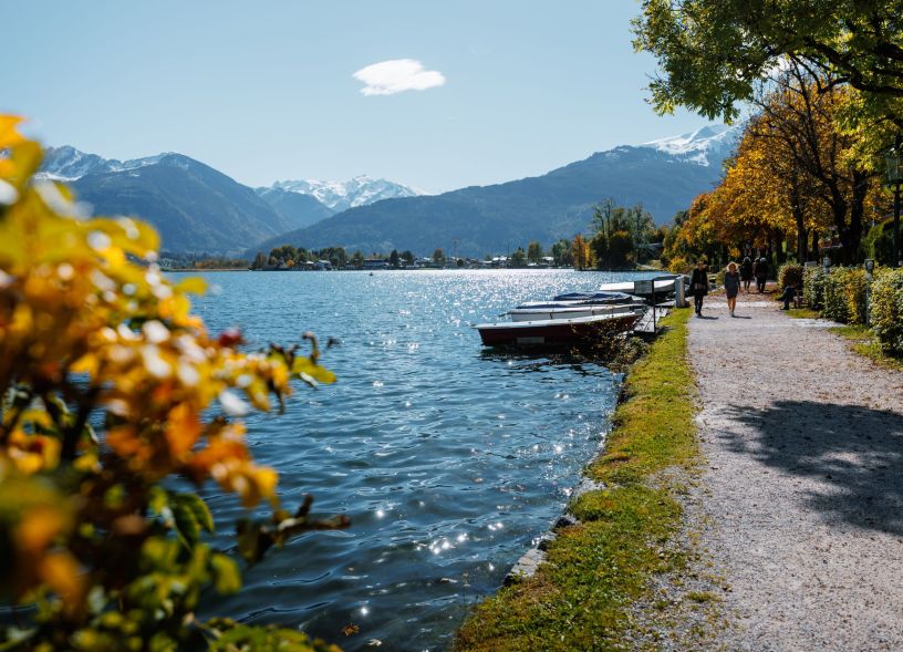 Der Zeller See im Herbst