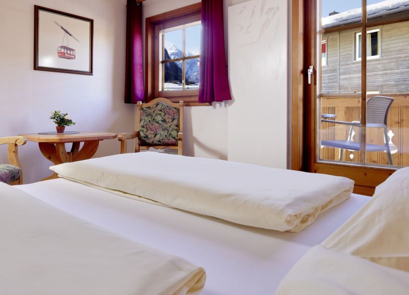 Doppelzimmer im Apartmenthaus