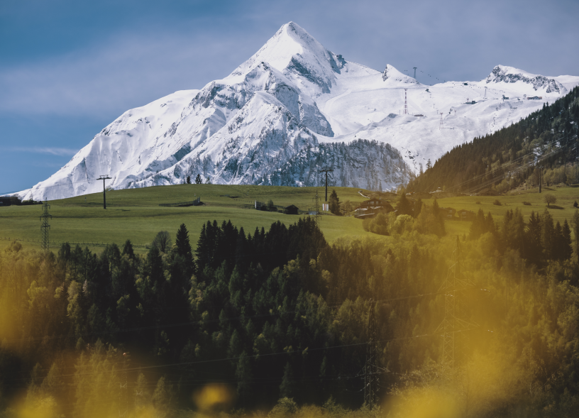 Frühling am Kitzsteinhorn Gletscher in Kaprun