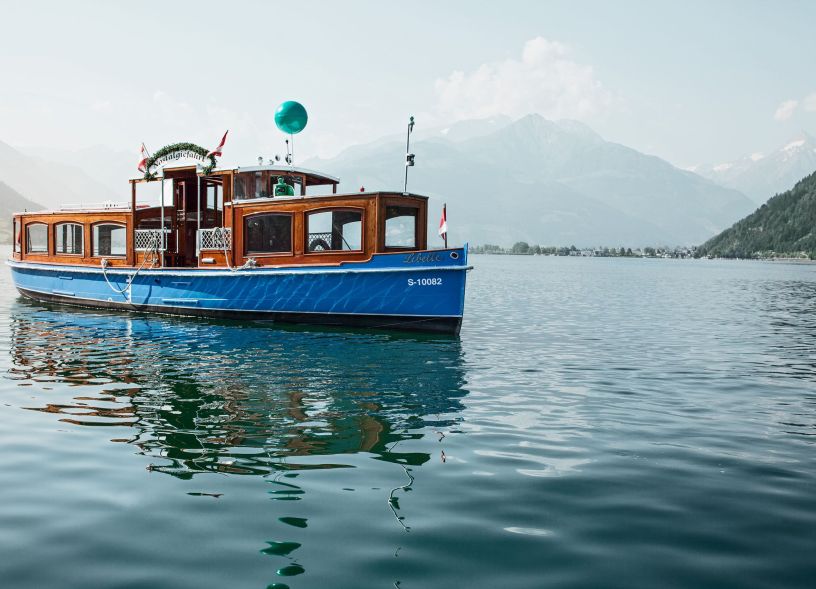 Schifffahrt am Zeller See