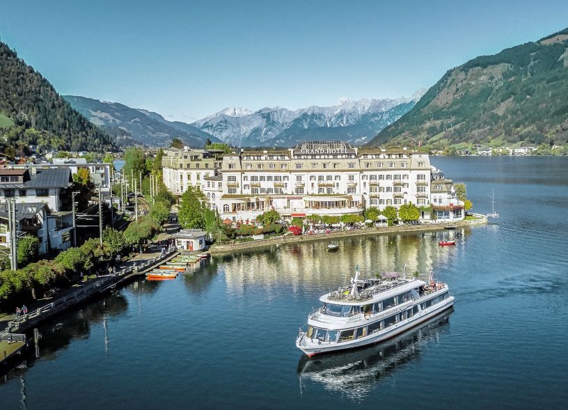 Schifffahrt am Zeller See