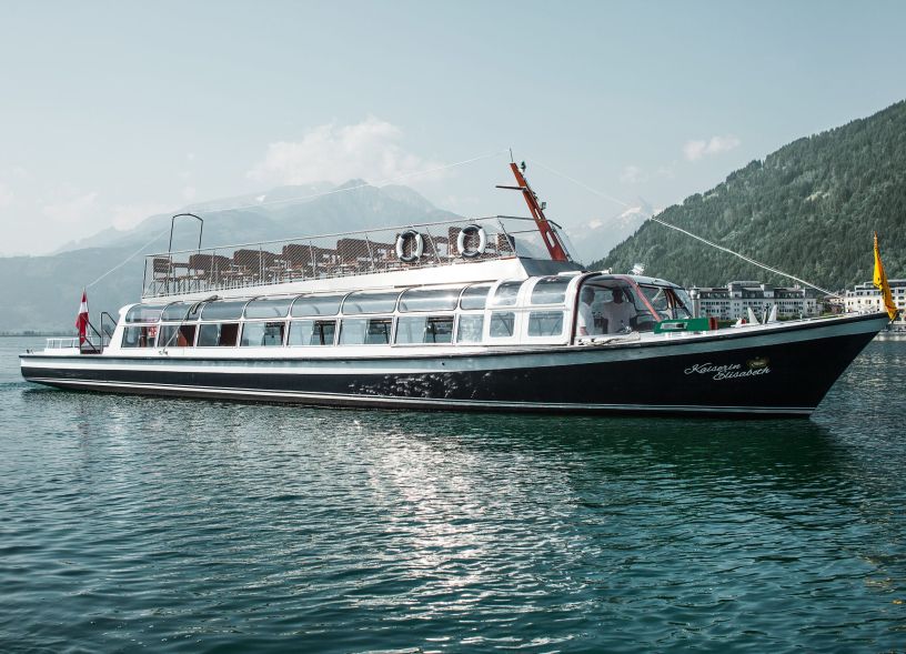 Schifffahrt am Zeller See