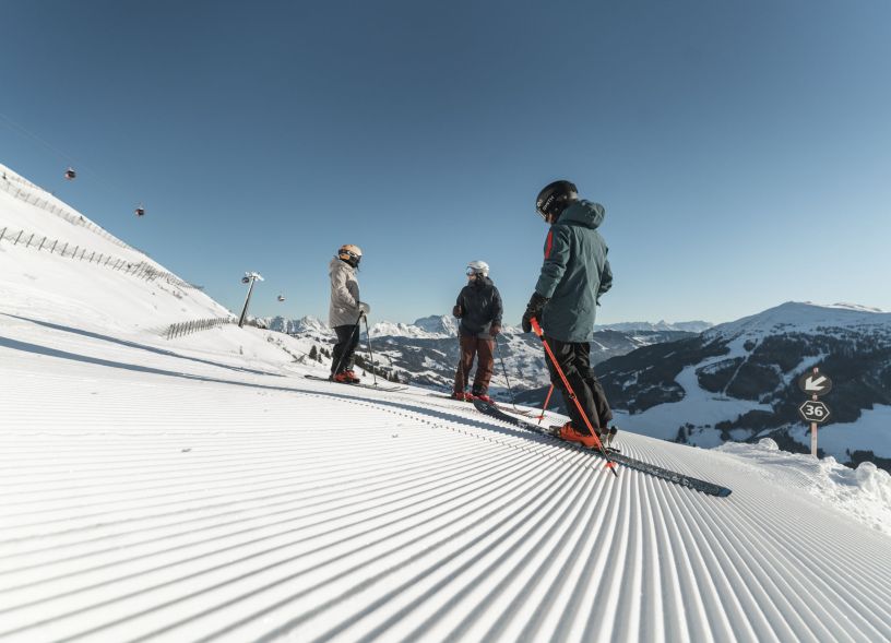 Skifahren in Saalbach Hinterglemm Leogang Fieberbrunn