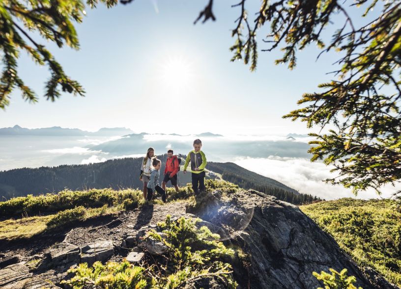 Hiking on Schmittenhöhe
