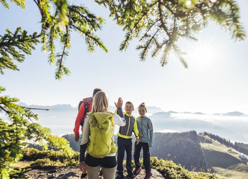 Hiking on Schmittenhöhe