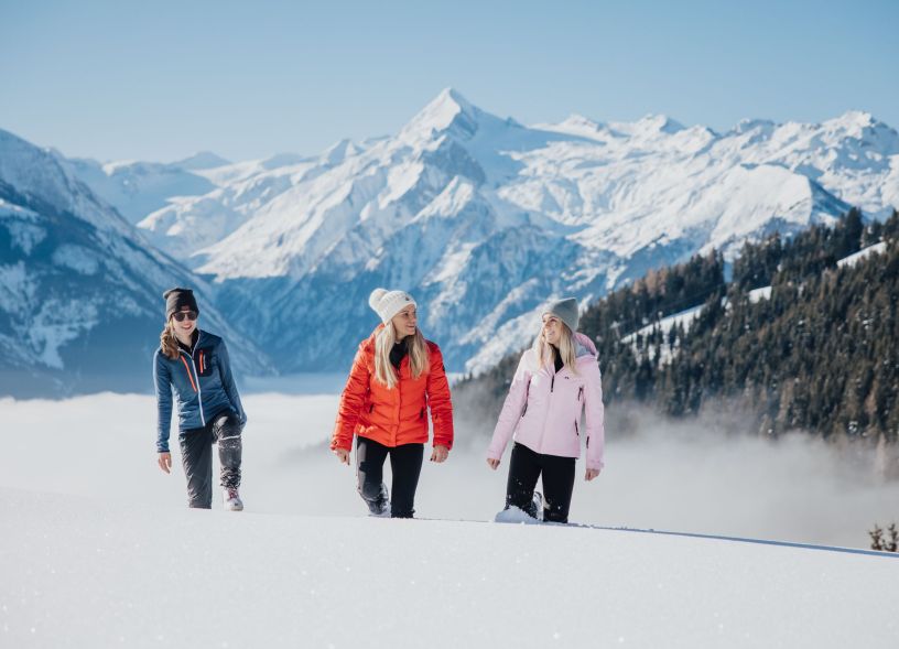 Winterwanderung auf der Schmittenhöhe