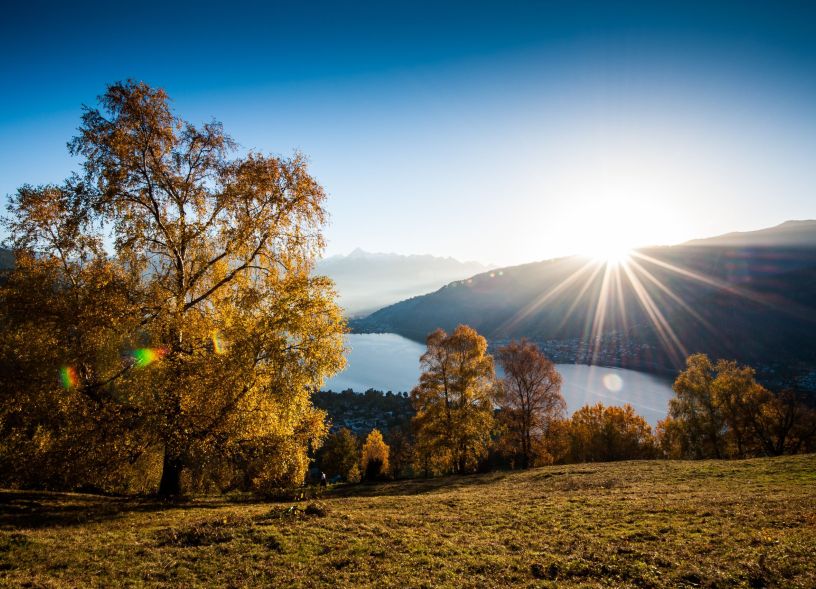 Der Zeller See im Herbst