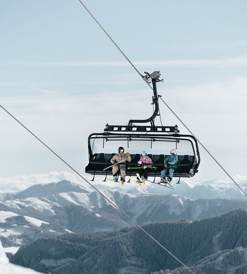 Skifahren in Saalbach Hinterglemm Leogang Fieberbrunn