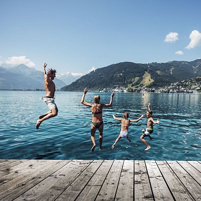 Swimming Fun at Lake Zell