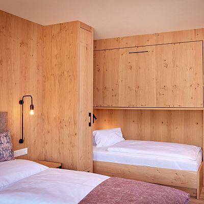 Family Room at Hotel Sonnblick in Kaprun