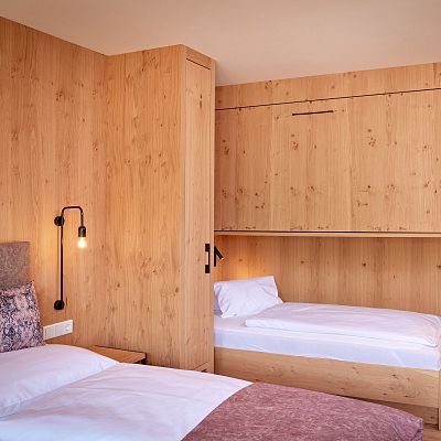 Familienzimmer im Hotel Sonnblick in Kaprun