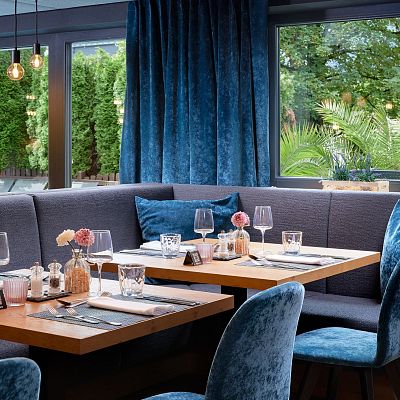 Halbpensionsrestaurant im Hotel Sonnblick in Kaprun