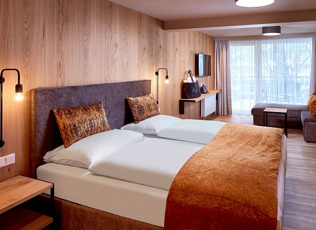 Junior Suite at Hotel Sonnblick in Kaprun