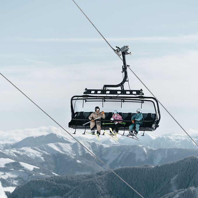 Skifahren in Saalbach Hinterglemm Leogang Fieberbrunn